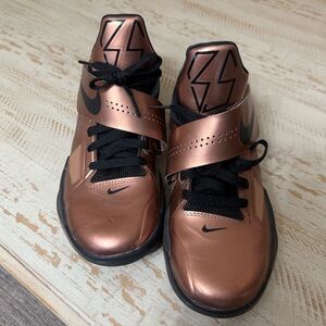 Nike KD 4 “X-Mas ” Copper and Black Athletic Shoes